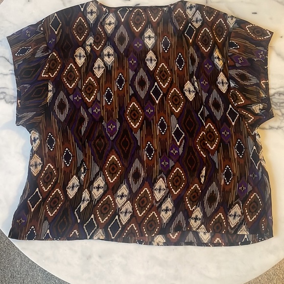 Sheer Tribal Print Top from Forever 21 - Picture 4 of 9
